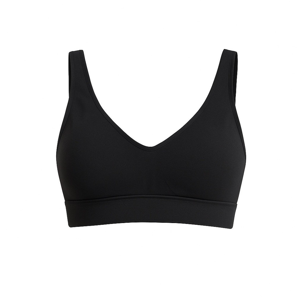Puma Sports Bra Light Support Activewear Comfort Black Workout Gym Large